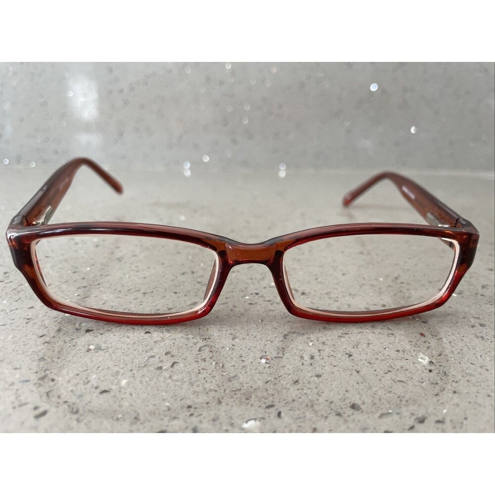 Modern Optical PLASMA BROWN 51-16-140 Plastic Full Rim Eyeglasses Frames ONLY